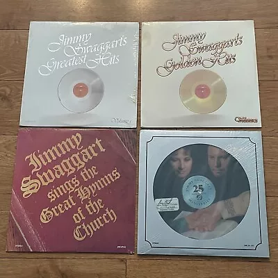 Jimmy Swaggart LP Lot (4): PICTURE DISC Golden Hits 1 & 2 More FACTORY-SEALED • $33.50