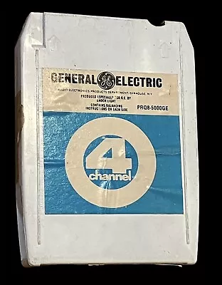 Enoch Light - General Electric Quadraphonic 8 Track Tape GE Quad 4 Channel • $14.95