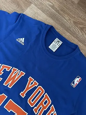 £4 • Buy Adidas NEW YORK KNICKS NBA LIN # 17 T SHIRT SIZE UK Medium VGC