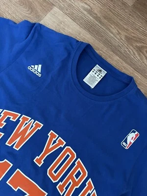 £4 • Buy Adidas NEW YORK KNICKS NBA LIN # 17 T SHIRT SIZE UK Medium VGC