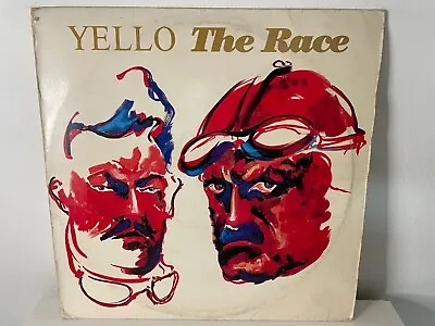 YELLO LP Vinyl Record THE RACE 1985 - RARED SOUTH AFRICAN PRESSING • £30