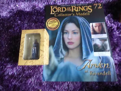 Lord Of The Rings Collector's Models Eaglemoss Issue 72 Arwen Figurine Figure • £5.99