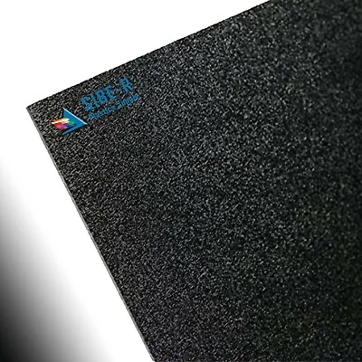 ABS Plastic Sheet Black Vacuum Forming 1/8  Thick 6  X 12 - • $6.13