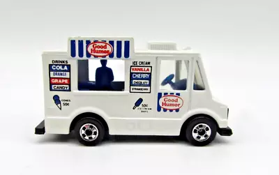 Vintage Hot Wheels Good Humor Truck Ice Cream White 1983 Blackwalls Hong Kong • $9.99