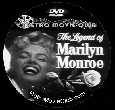 The Legend Of Marilyn Monroe (1965) History Documentary Biography TV Movie DVD • $12.97