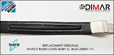 Replacement Original Watch Band Casio Baby-G BGM-200DT-1V • $48.54