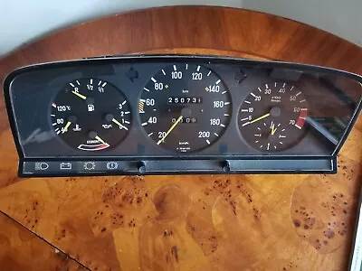 Mercedes-benz W123 Instrument Cluster 4 Cyl Petrol Eng. With Tachometer/200 Kmh • $460