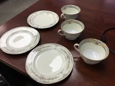 3 NORITAKE SHENANDOAH 9729 Desert Bread Plates 6 1/2 Inches + 3 Occupied Japan • $16