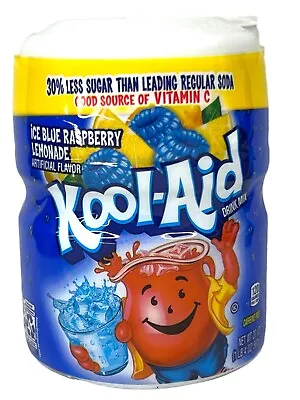 £6.52 • Buy Kool Aid Ice Blue Raspberry Lemonade Drink Mix 20 Oz