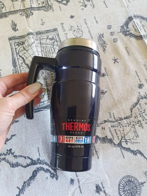 $30 • Buy New THERMOS Stainless King S/Steel Vacuum Insulated Travel Mug 470ml With Handle