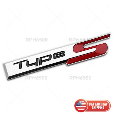 For Acura Type S Tailgate Trunk Lid Badge Logo Sport Emblem Nameplate Chrome • $17.99