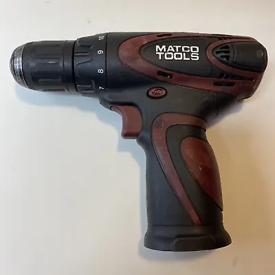 Matco Tools Infinum 12v 3/8  Cordless Drill Driver MUC122DD - Bare Tool - Tested • $109.95