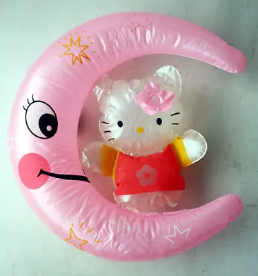 $19.99 • Buy RARE VINTAGE 90'S HELLO KITTY ON THE MOON INFLATABLE 12 -30cm FIGURE NEW NOS !