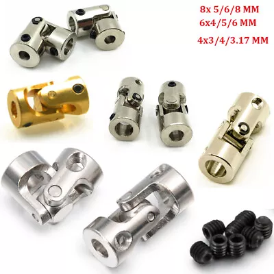 £8 • Buy 2 PCS Shaft Coupling Motor Connector DIY Universal Joint For RC Boat Model Car