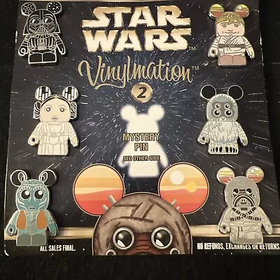 Disney - Star Wars Vinylmation 6 Pin Set Without Mystery Pin 2012 • $34.99