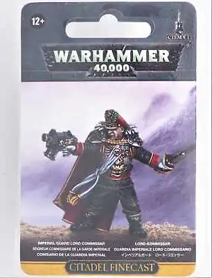 LORD COMMISSAR - New Sealed Finecast Warhammer 40K Astra Militarum Army Gw82 • $120.93