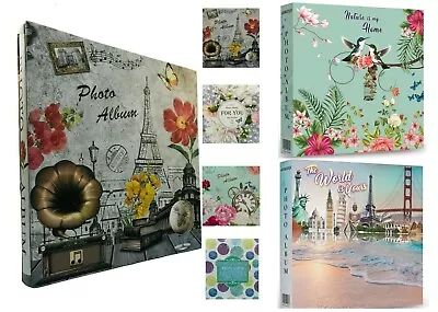 Large Self Adhesive Photo Album Hold Various Sized Picture Up To A4 Assorted X1 • £8.99