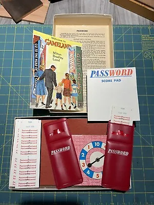 Vintage PASSWORD Game 1963 Edition Copyright Milton Bradley #4260-COMPLETE • $7.50