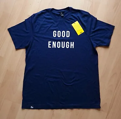 Brand New With Tags The School Of Life Navy Blue XL Good Enough T-Shirt.  • £15