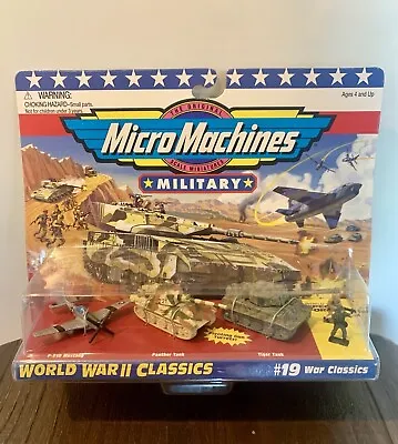 Micro Machines Military World War II Classics #19 War Classics Galoob 1995 • $25