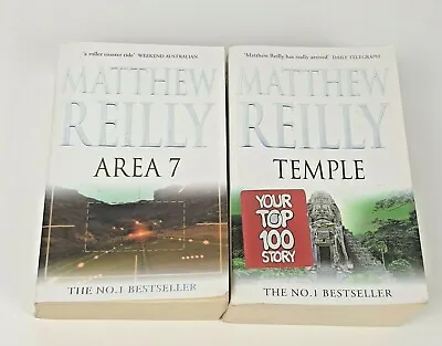 Matthew Reilly Book Combo#4 • $20