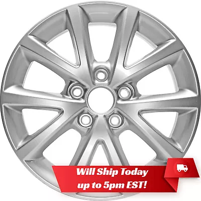 New 16  All Silver Alloy Wheel Rim For 2010-2018 VW Volkswagen Jetta - 69897 • $135