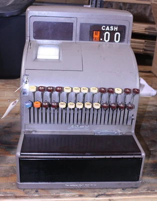 $299.95 • Buy NCR Model 126 Vintage Good Working Condition + Keys National Cash Register