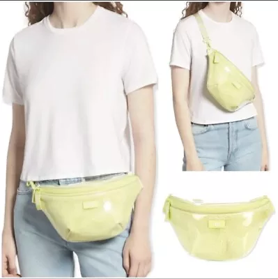 UGG Nasha Yellow Pollen Clear Women's Fanny Pack Belt Bag/OS/NWT • $77.59