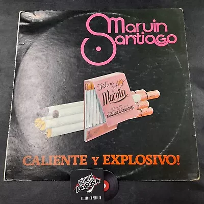 Marvin Santiago ‎– Caliente Y Explosivo! - Latin Salsa Venezuela 1979 Kako  • $29.99