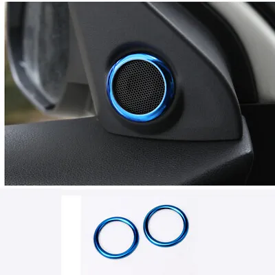 Blue Front Door Speaker Cover Trim For Mitsubishi Outlander Sport 2020-2021 • $24.23