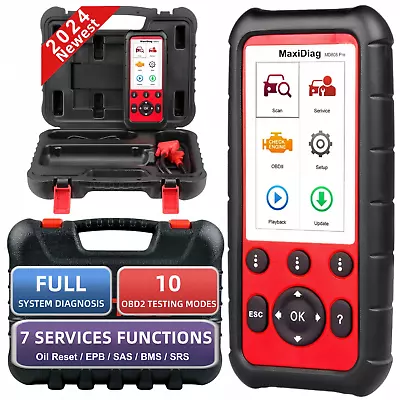 Autel MaxiDiag MD808 Pro Automatic Diagnostic Scanner Scan Tool OBD2 Code Reader • $279