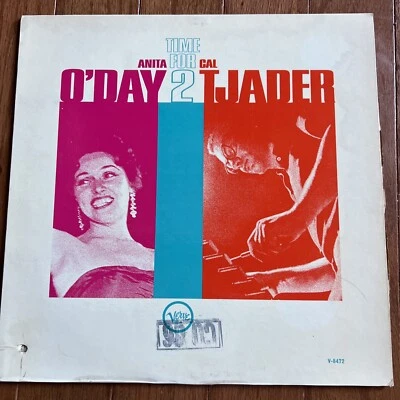 $14.90 • Buy ANITA O’DAY CAL TJADER Time For 2 1962 Vinyl LP Record Verve V-8472