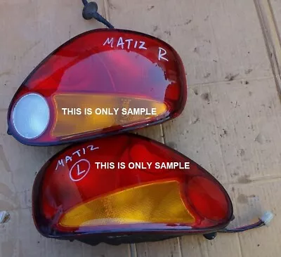 Daewoo Matiz Model 1999 05 Pair Tail Lights Left Side Right Side New Aftermarket • $200