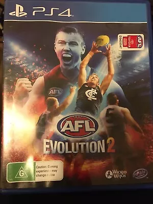 AFL Evolution 2 Footy Game - PS4  In Stock NEW • $44