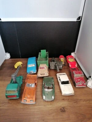 £12 • Buy Vintage Corgi & Dinky Toys Joblot Of Diecast Model Cars Spears Or Repairs. 
