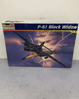 Revell 1:48 Scale P-61 Black Widow Plastic Model Kit With Paints & Brushes • $10