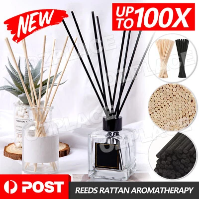 $4.95 • Buy 20-100pcs PREMIUM QUALITY REED DIFFUSER REEDS RATTAN STICKS BULK PACK 3mm