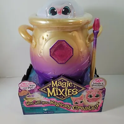 Magic Mixies Magical Misting Cauldron With 8  Plush Interactive Toy Pink  • $60.74