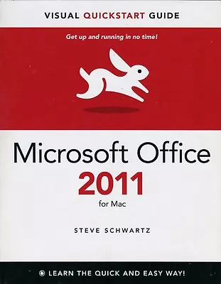 Microsoft Office 2011 For Mac: Visual QuickStart Guide (Retail: $29.99) • $16.50