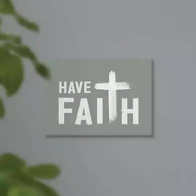 Have Faith Canvas • $13.99