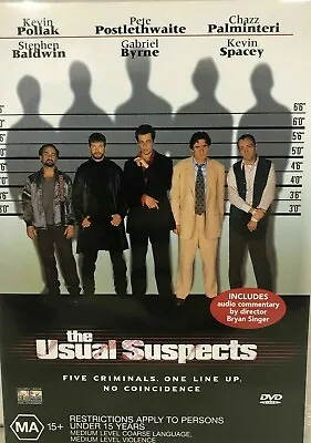 $9.99 • Buy The Usual Suspects : Kevin Spacey : NEW DVD : Region 4 :
