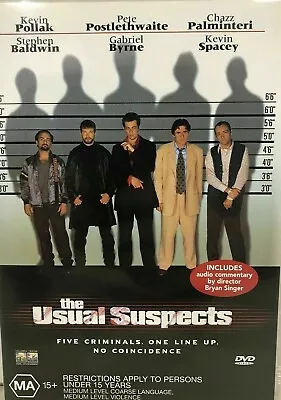 The Usual Suspects : Kevin Spacey : NEW DVD : Region 4  • $7.89