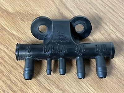 $19.99 • Buy 87-93 Ford Mustang GT OEM Vacuum Distribution Block Tree E6DC-9C491-AA 5.0L Test