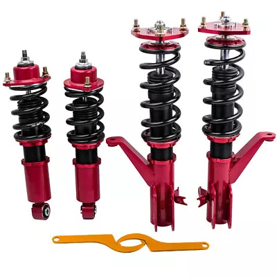 MaXpeedingrods Coilovers Shocks+Springs Suspension Kit For Honda Civic 01-05 • $280