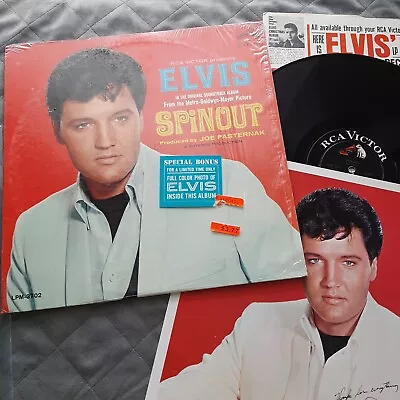 Elvis Presley SPINOUT LPM-3702 (USA 1966 ORIGINAL) COMPLETE SET IN SHRINK • $72.85