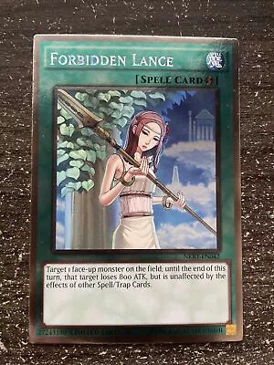 Yu-gi-oh Card! Forbidden Lance Nkrt-en042 Close To New/nm • £15.43