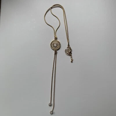 £5 • Buy River Island Gold Mother Of Pearl Boho Design Necklace Costume Jewellery