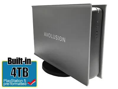 Avolusion PRO-5X 4TB USB 3.0 External Gaming Hard Drive For PS5 Game Console • $74.99