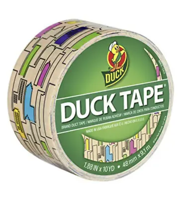 $8.95 • Buy Duck Tape Brand Printed Patterned Duct Tape, Skyline Design, 1.88  X 10 Yards