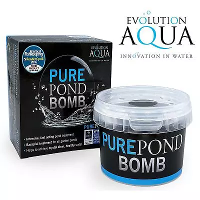 £15.95 • Buy Evolution Aqua Pure Pond Bomb Water Treatment For Clear Garden Pond Fish Filter
